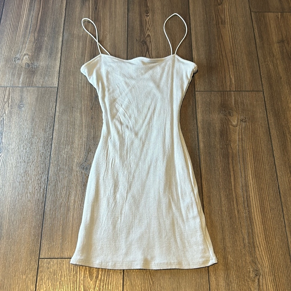 Blue mini windsor dress